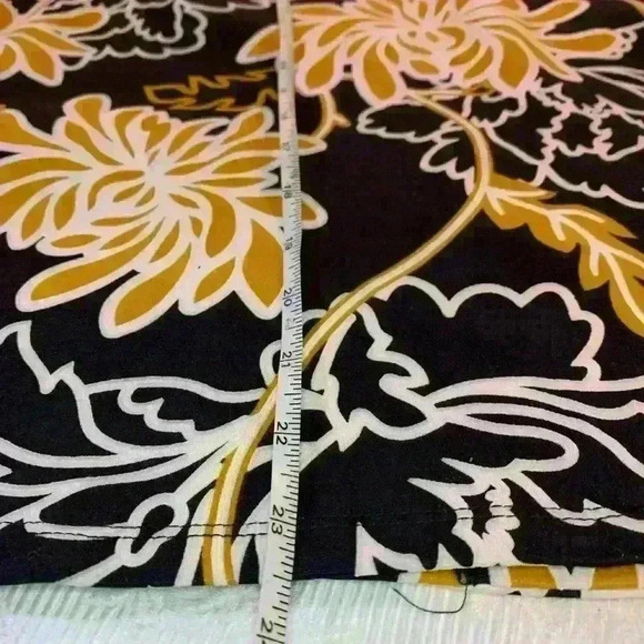 New York Clothing Co. Gold,Black Skirt size XL #2200 - Picture 2 of 4